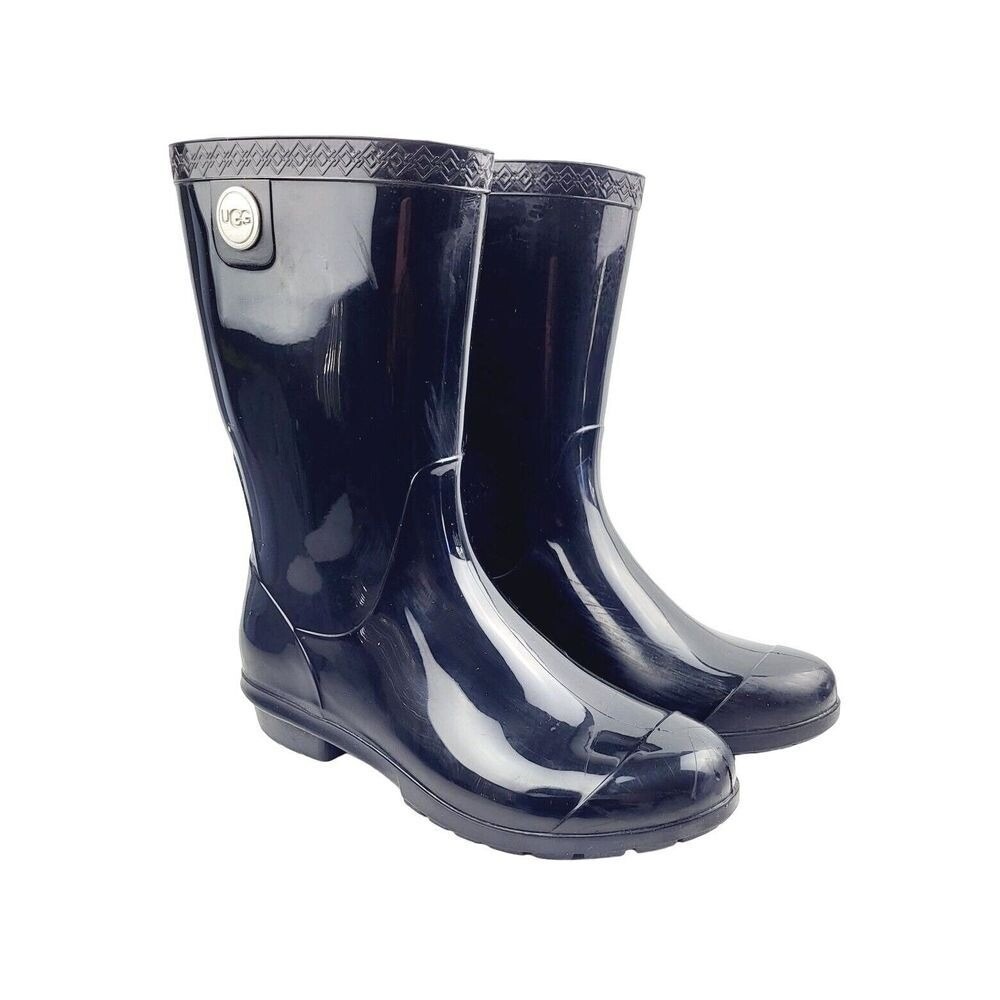 WOMEN'S UGG SIENNA BLACK BOOTS -‎ Size 7